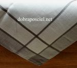 Obrus lnianopodobny 120/160 kolor szary
